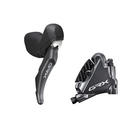 SHIMANO Kit Comando + Freno Disco Posteriore GRX ST-RX810 Shimano IRX8102DRRDSC170A