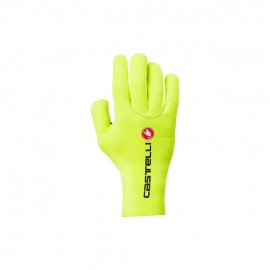 CASTELLI Guanto Diluvio Yellow Fluo