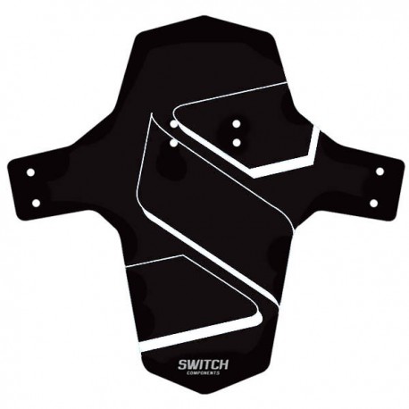 SWITCH Parafango Anteriore per forcella Nero/Bianco Gist 1090-1101-B