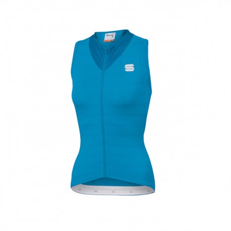 SPORTFUL Maglia Kelly Woman Sleweless Blue Atomic Sportful 1120036-399