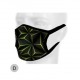 GIST Mascherina Protettiva Nero/Giallo Fluo Gist 9042-1101-D