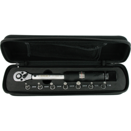 VAR Chiave Dinamometrica 3-14Nm con Set Adattatori Shimano VADV10000