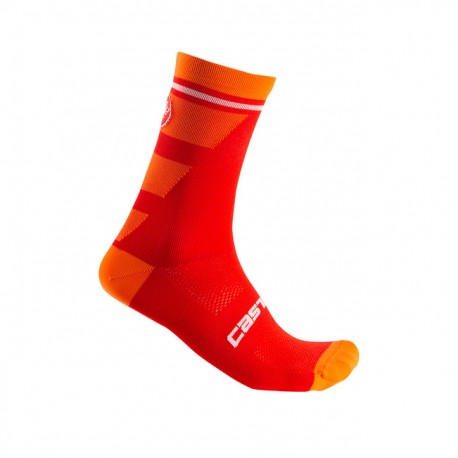 CASTELLI Calzino Trofeo 15 Red Castelli 4520040-023