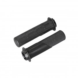 PRO Manopole Lock On Trail Nero Con Flange