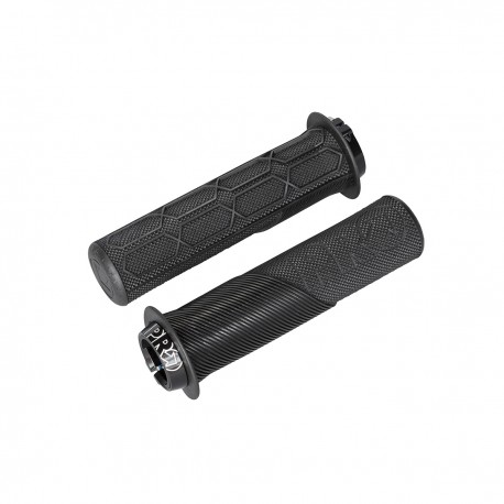 PRO Manopole Lock On Trail Nero Con Flange Pro PRGP0064