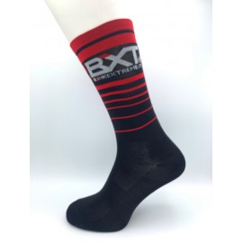 BXT Calzino Uomo Nero/Rosso