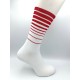 BXT Calzino Uomo Bianco/Rosso BXT BXTSOCKBR