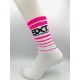 BXT Calzino Donna Bianco/Fuxia BXT BXTSOCKBFX