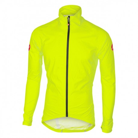 CASTELLI Emergency Rain Jacket Yellow Fluo Castelli 4517500-032