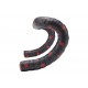 SUPACAZ Nastro Manubrio Galaxy Nero-Rosso
