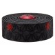 SUPACAZ Nastro Manubrio Galaxy Nero-Rosso SUPACAZ BT-22