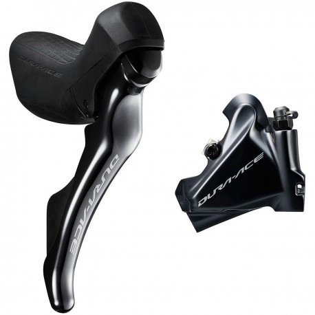 SHIMANO Kit Comando + Freno Disco Posteriore Flat Dura Ace ST-R9120 + BR-R9170 Shimano IR9120DRRDSA17A
