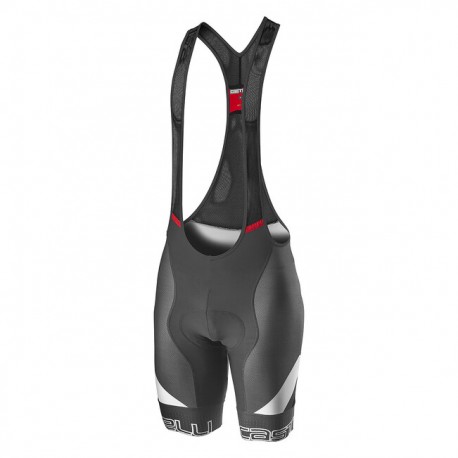 CASTELLI Competizione Bibshort Dark Grey/Silver Grey Castelli 4521007-030