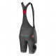 CASTELLI Competizione Bibshort Dark Grey/Silver Grey Castelli 4521007-030