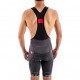 CASTELLI Competizione Bibshort Dark Grey/Silver Grey Castelli 4521007-030