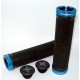 CAMPABROS Coppia Manopole DH Assault Nere con Anelli Blu CAMPABROS MP25NB