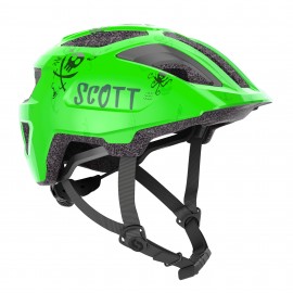 SCOTT Casco Spunto Kid Green Fluo