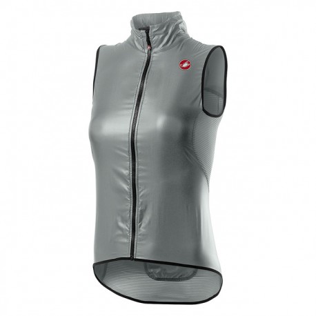 CASTELLI Gilet Antivento Aria Woman Silver Grey Castelli 4520088-870