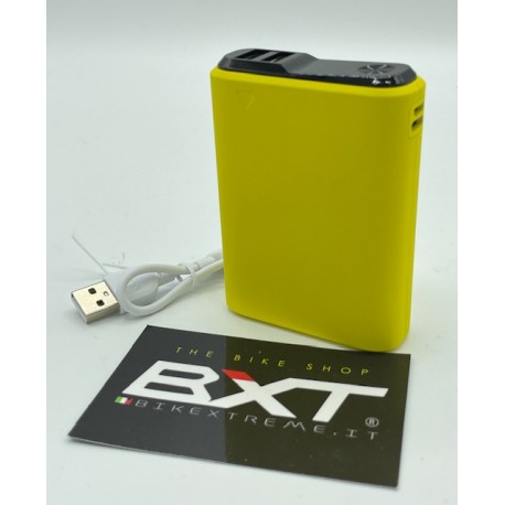 ELLIETECH Power Bank 10000mAh con Display Colore Giallo 022801