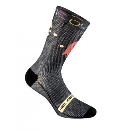 GIST Calzino Print Game Nero Gist 5865_GAME_NE