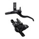 SHIMANO Kit Freno Disco Anteriore Deore BL-M4100 + BR-MT410 2 Pistoni Nero Shimano EMT4101JLFPRA100