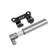 M-WAVE Mini Pompa Alluminio Argento  6652