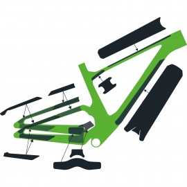 SYNCROS Kit Protezione Telaio Scott SPARK MY'22 Finitura Lucida