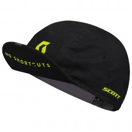 SCOTT Cappellino No Shortcut Black/Sulphur Yellow