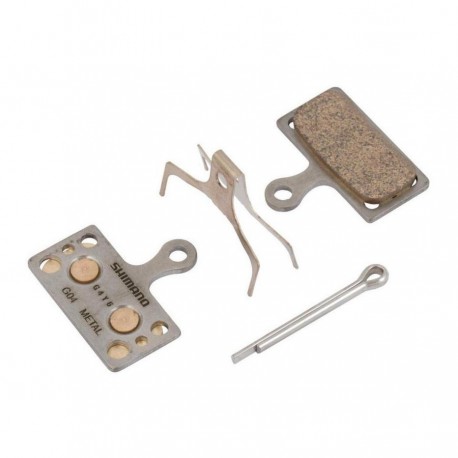 SHIMANO Pastiglie G04S Metalliche per XTR / XT / SLX Shimano Y8MY98010