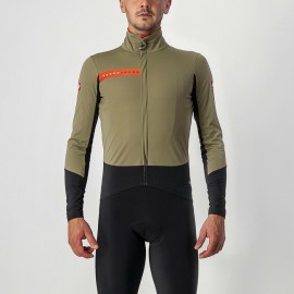 CASTELLI Giacca Beta RoS Olive Green