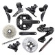 SHIMANO Gruppo Completo Ultegra R8100 Disk 2x12v Shimano GRPULTR8100