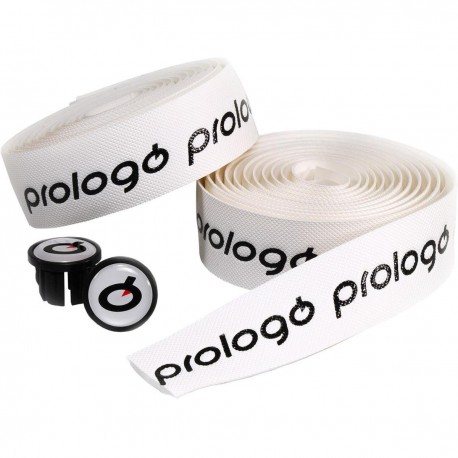 PROLOGO Nastro Manubrio OneTouch 2 Bianco Logo Nero Prologo ONETC0WHBK2-AM
