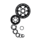 SUNRACE Cassetta 11-46T 11v Nero SUNRACE 525260271
