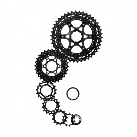 SUNRACE Cassetta 11-46T 11v Nero SUNRACE 525260271