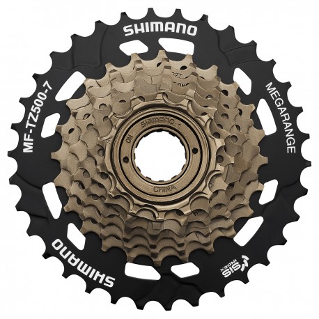 SHIMANO Ruota Libera a Filetto MF-TZ500 14-34D 7v Shimano EMFTZ5007434