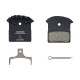 SHIMANO Pastiglie Resina J03A Con Aletta OEM (non confezionate)
