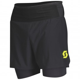 SCOTT Pantaloncini Uomo Running RC Hybrid Black/yellow