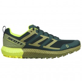 SCOTT Scarpe Running Kinabalu 2 Mud Green/Yellow