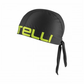 CASTELLI Bandana Black/Lime