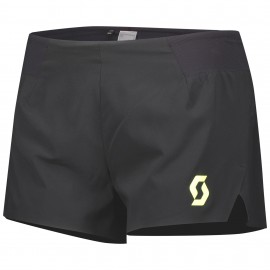 SCOTT Pantaloncino Running Donna Split RC Black/Yellow