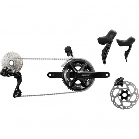 SHIMANO Gruppo 105 R7100 Di2 12v Shimano GRPP23105R7100