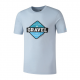 SHIMANO T-Shirt Gravel Blue Shimano PCWTLMSVS11MB17