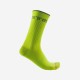 CASTELLI Calzino Distanza 20 Electric Lime Castelli 4521552-383