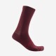 CASTELLI Calzino Racing Stripe 18 Bordeaux Castelli  4522567-421