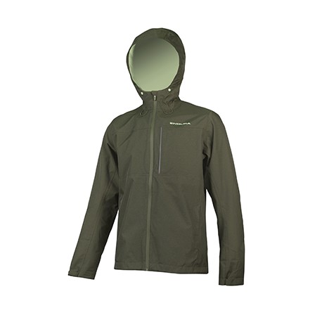 ENDURA Giacca Hummvee Waterproof Hooded Bottle Green Endura E9156BO