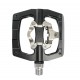 SWITCH Pedali Doppia Funzione Flat/SPD No Foot Nero Switch 1251/NE