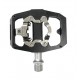 SWITCH Pedali Doppia Funzione Flat/SPD Crak Flip Nero Switch 1253/NE