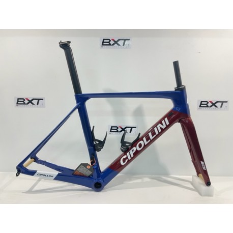 CIPOLLINI Kit Telaio MCM Disc Cobalt Blue/Red Shiny Cipollini FRSMCMDBBLRED