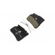 SHIMANO N03A-RF Pastiglie in Resina con Alette XTR / XT / SLX Shimano EBPN03ARFA