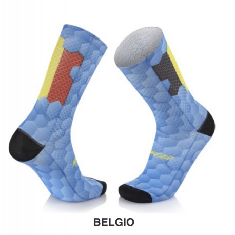 MBWEAR Calzini Fun Nations Belgio MBWEAR MBFN16S105V